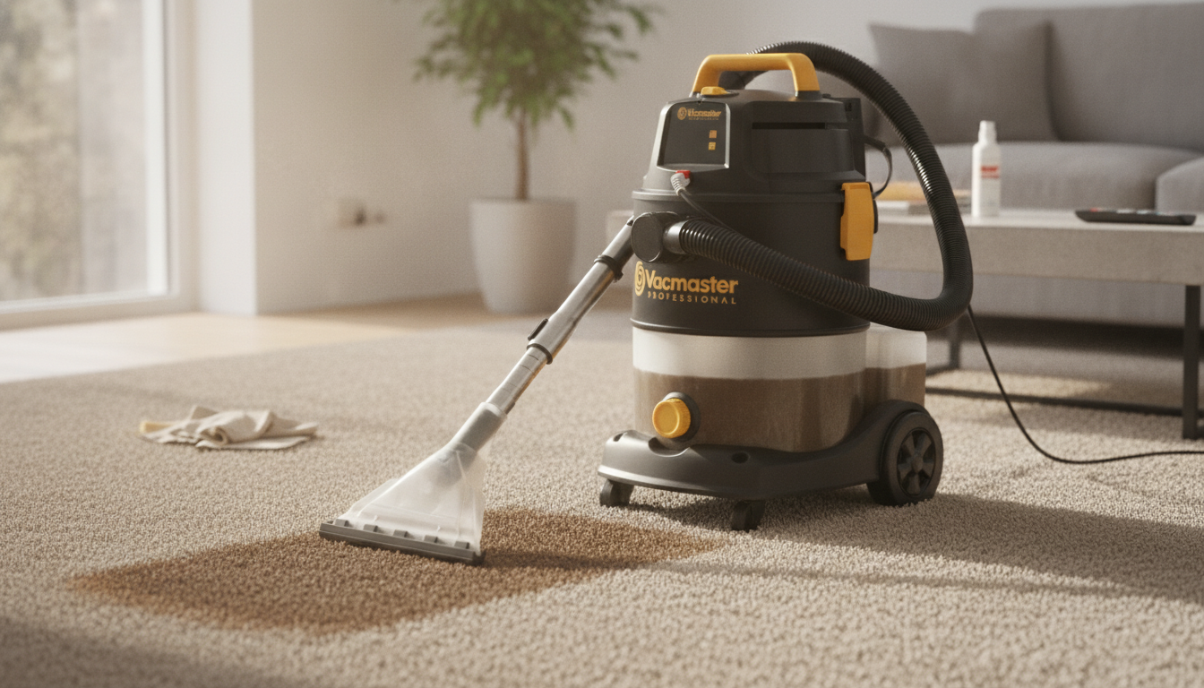 1300W 30L Wet/Dry Industrial Vacuum + Carpet Shampoo