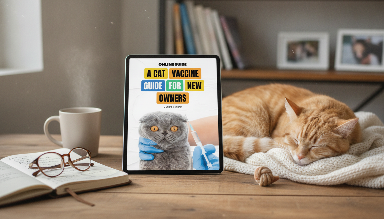 Cat Vaccine Schedule for New Owners: Core Shots & Tips