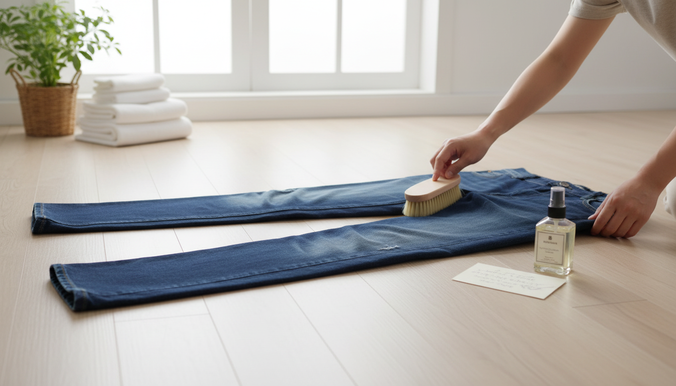Dolce & Gabbana Blue Cotton Denim Pants: Fit & Care
