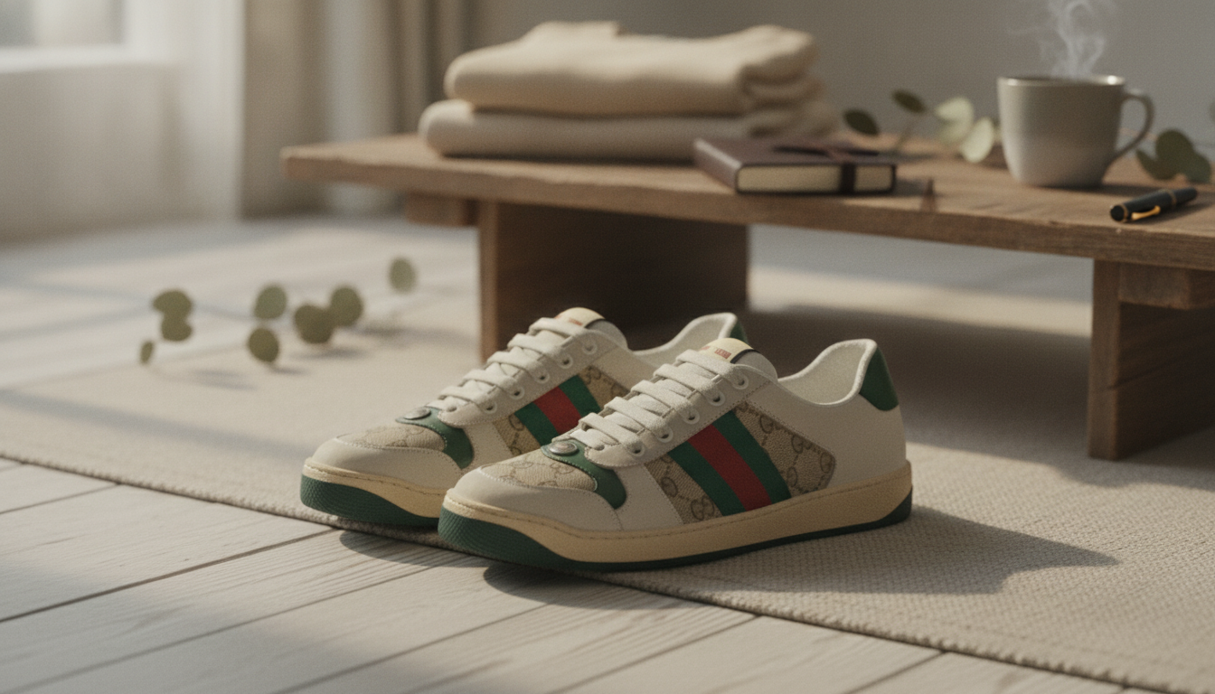 Gucci Monogram Lace-Up Sneakers: Fit, Style & Care