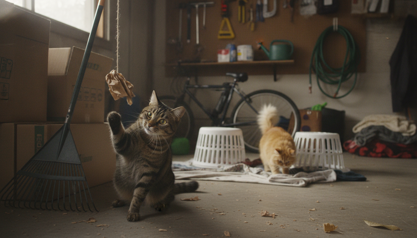 Free Ways to Keep Your Cat Entertained Indoors
