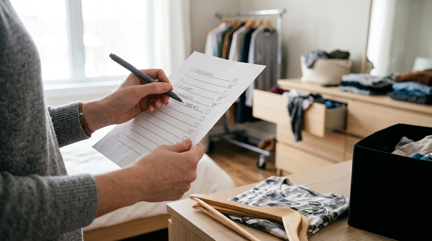 Room-by-Room Decluttering Checklist: How to Use It