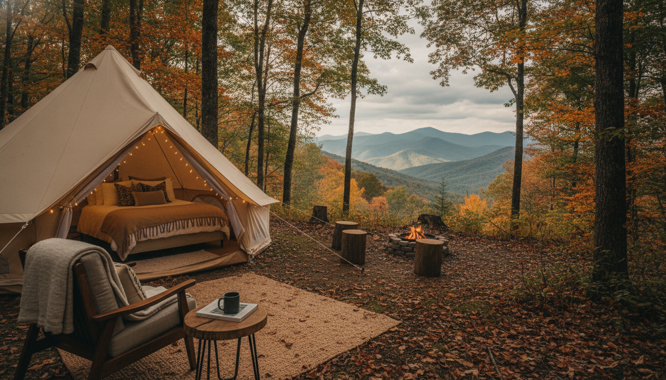 Best Glamping Spots in the North Carolina Mountains